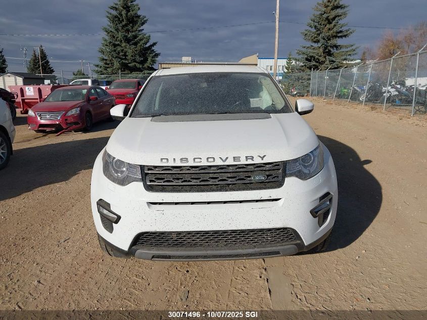 2018 Land Rover Discovery Sport Se VIN: SALCP2RX3JH725754 Lot: 30071496