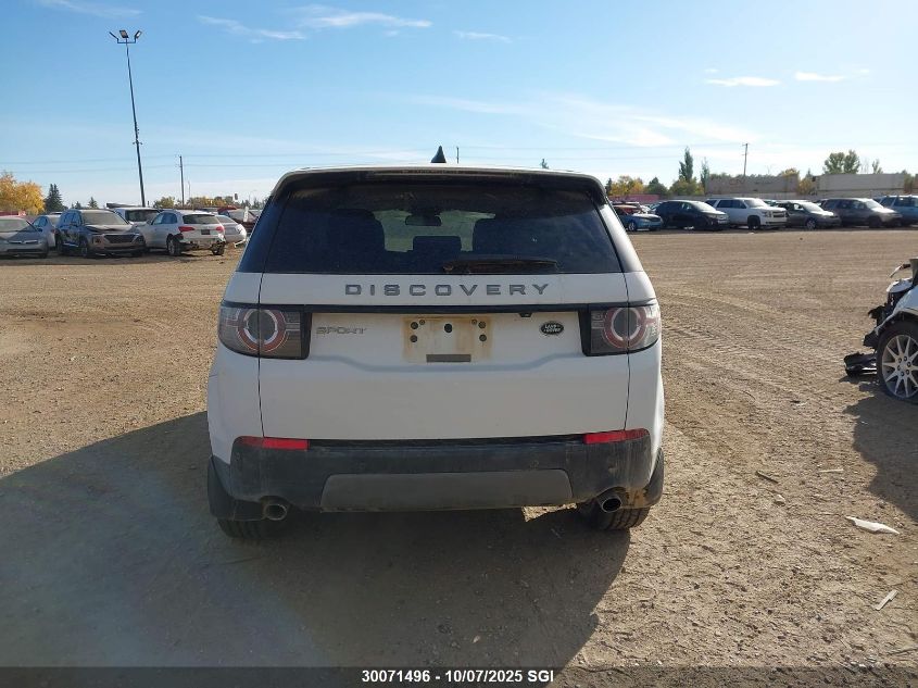 2018 Land Rover Discovery Sport Se VIN: SALCP2RX3JH725754 Lot: 30071496