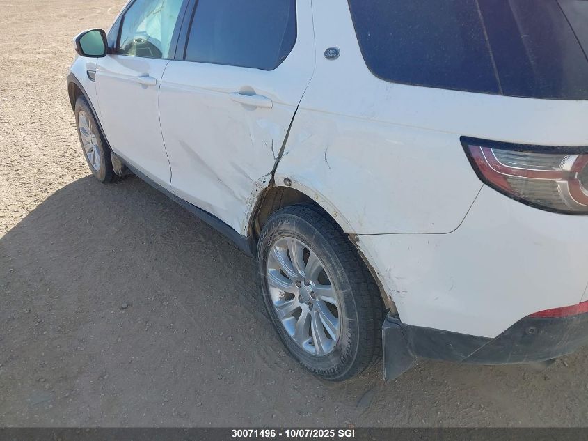 2018 Land Rover Discovery Sport Se VIN: SALCP2RX3JH725754 Lot: 30071496