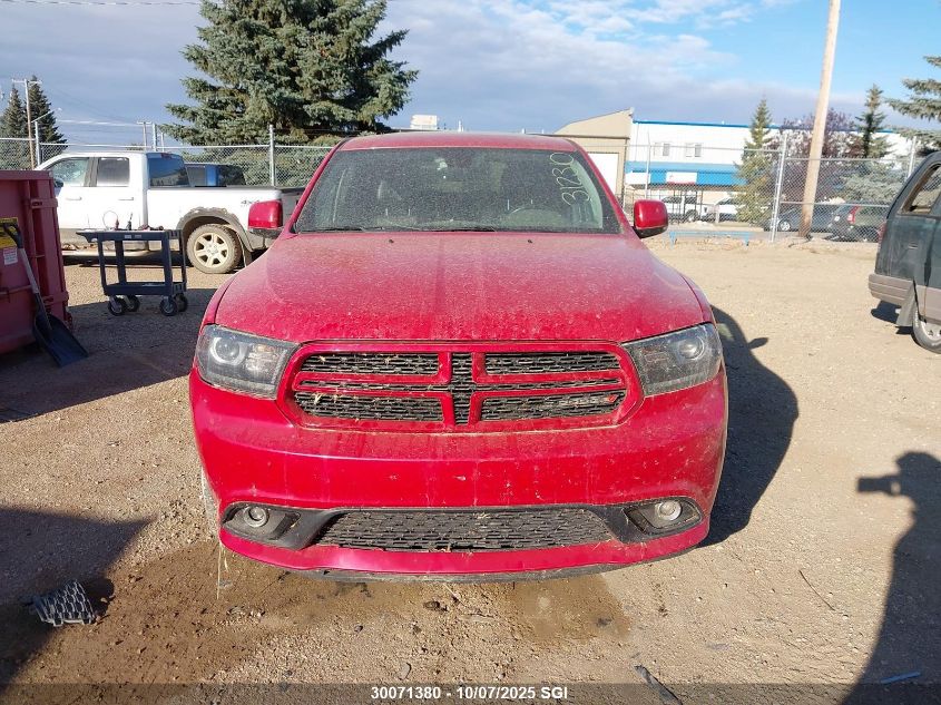 2018 Dodge Durango Gt VIN: 1C4RDJDG5JC312310 Lot: 30071380