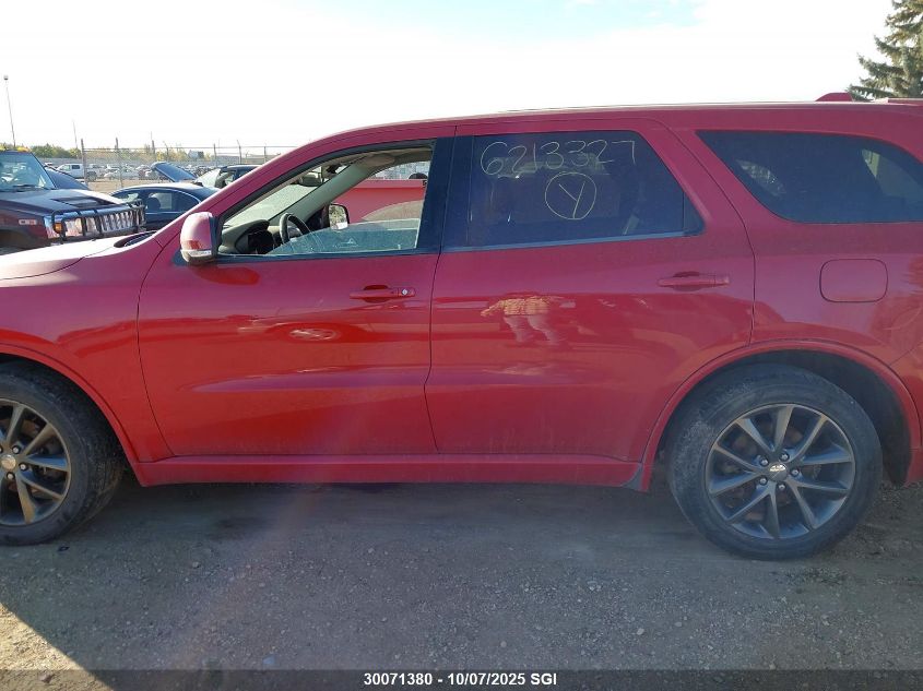 2018 Dodge Durango Gt VIN: 1C4RDJDG5JC312310 Lot: 30071380