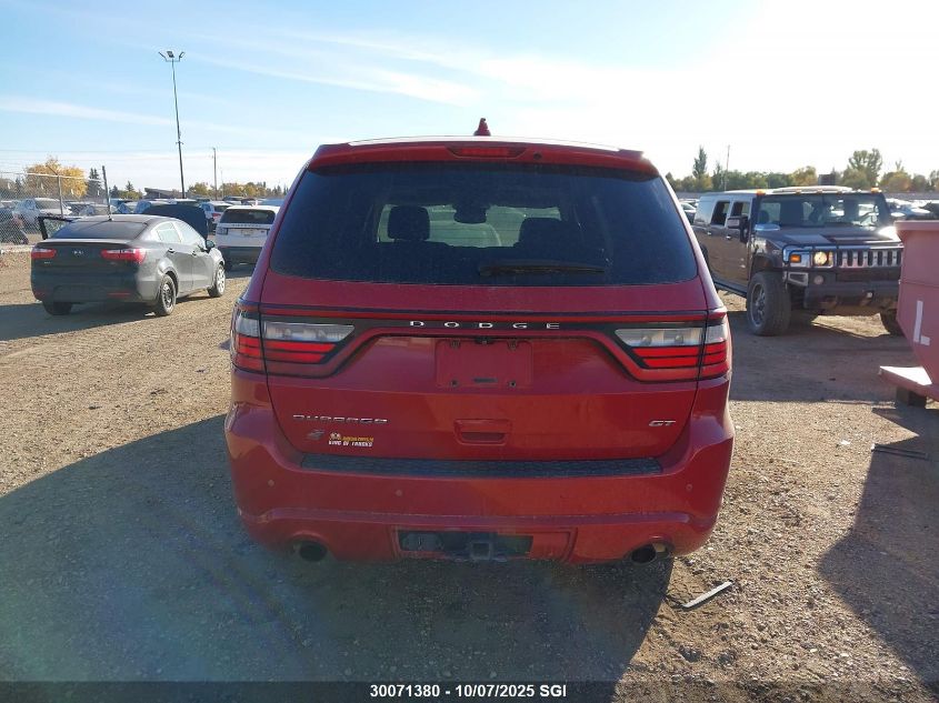 2018 Dodge Durango Gt VIN: 1C4RDJDG5JC312310 Lot: 30071380