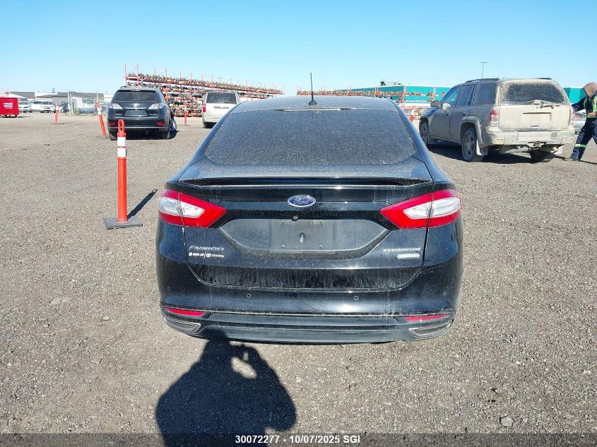 2016 Ford Fusion Titanium VIN: 3FA6P0D91GR309121 Lot: 30072277