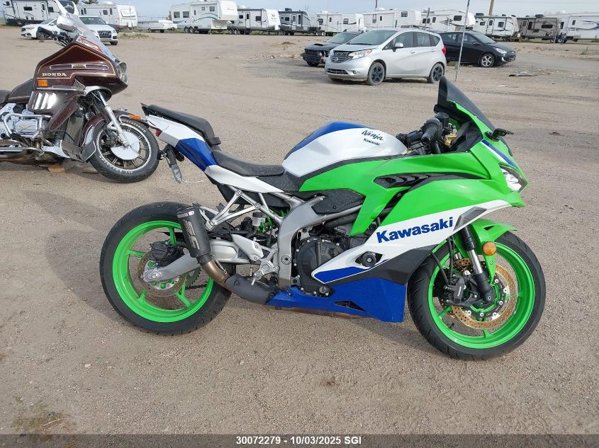 2024 Kawasaki Ninja VIN: ML5ZXCS11RDA27026 Lot: 30072279