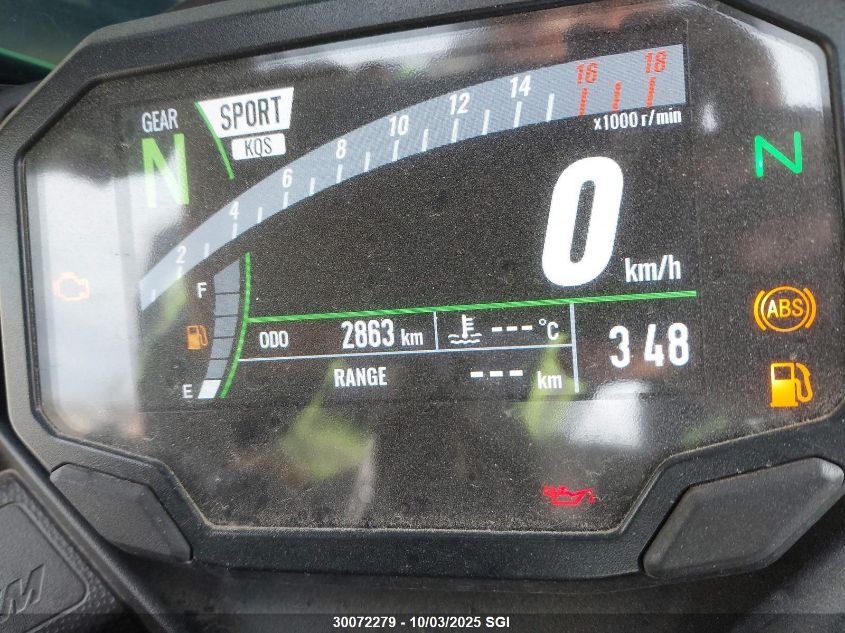 2024 Kawasaki Ninja VIN: ML5ZXCS11RDA27026 Lot: 30072279