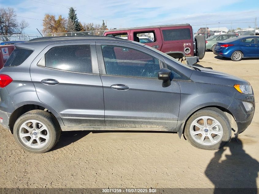 2020 Ford Ecosport Se VIN: MAJ6S3GL7LC382011 Lot: 30071259