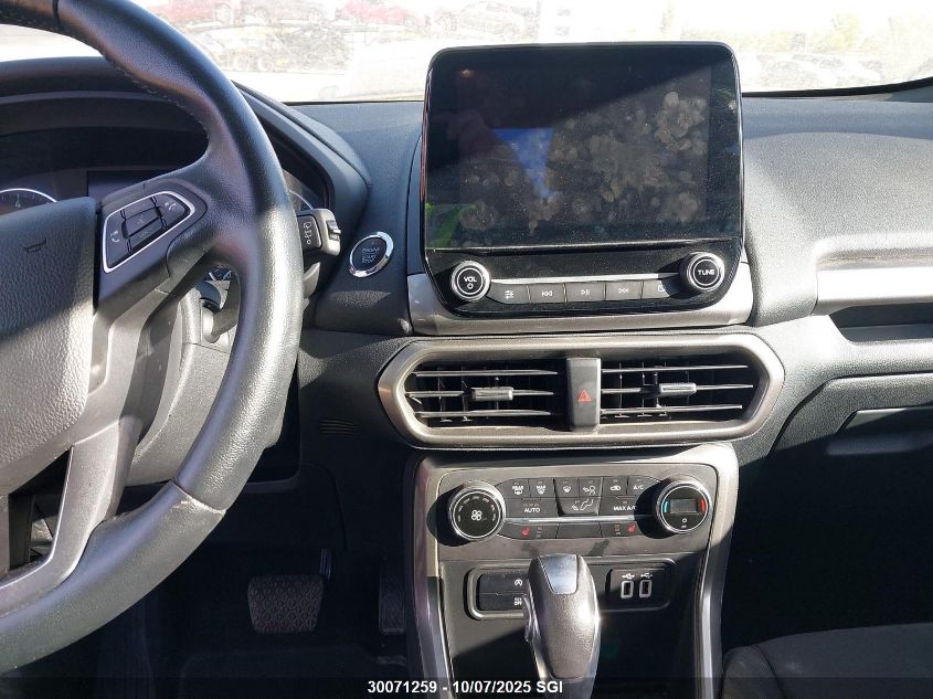 2020 Ford Ecosport Se VIN: MAJ6S3GL7LC382011 Lot: 30071259