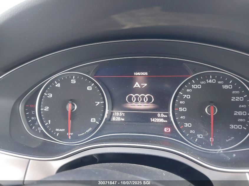 2017 Audi A7 Quattro Prog/Technik S Ln VIN: WAU32AFC0HN013051 Lot: 30071847