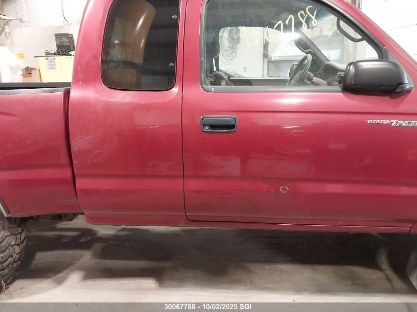 1999 Toyota Tacoma Xtracab VIN: 4TAWN72N7XZ418215 Lot: 30067788