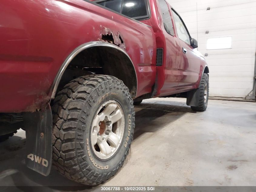 1999 Toyota Tacoma Xtracab VIN: 4TAWN72N7XZ418215 Lot: 30067788