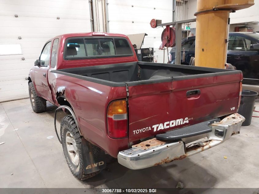 1999 Toyota Tacoma Xtracab VIN: 4TAWN72N7XZ418215 Lot: 30067788