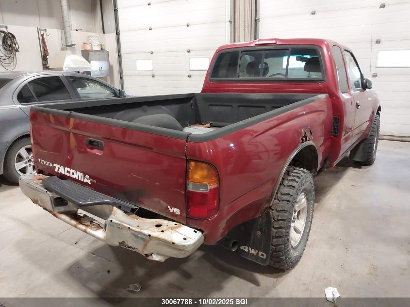 1999 Toyota Tacoma Xtracab VIN: 4TAWN72N7XZ418215 Lot: 30067788