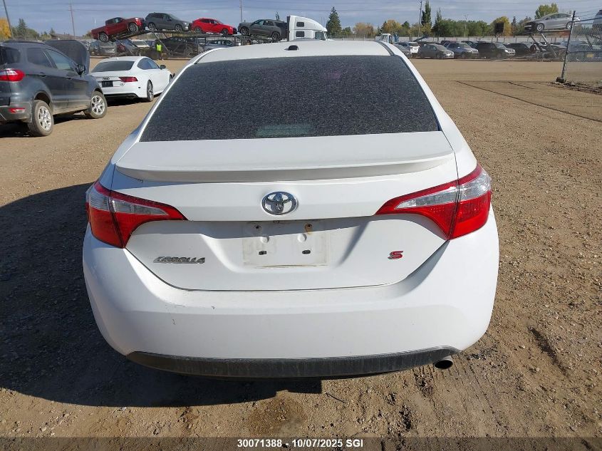 2016 Toyota Corolla L/Le/Le Pls/Prm/S/S Pls VIN: 2T1BURHE9GC677954 Lot: 30071388