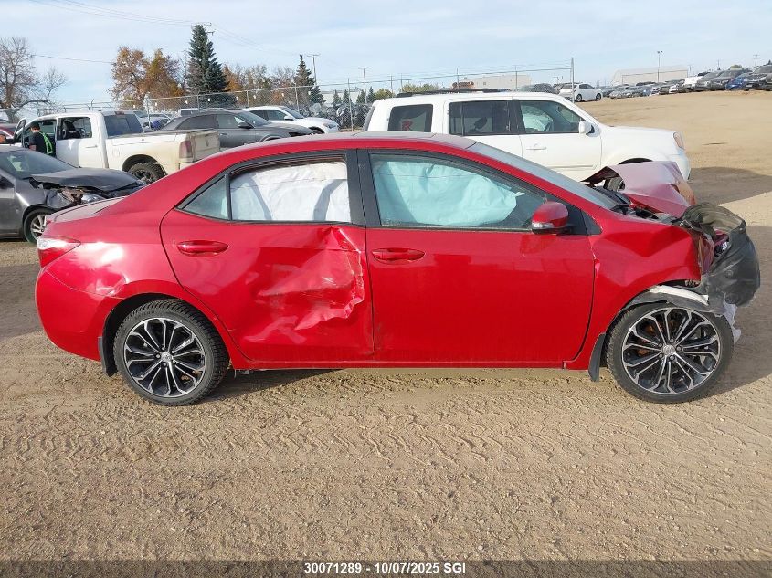 2016 Toyota Corolla L/Le/Le Pls/Prm/S/S Pls VIN: 2T1BURHE1GC732137 Lot: 30071289