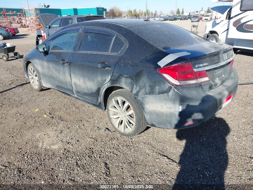 2014 Honda Civic Touring VIN: 2HGFB2F77EH036051 Lot: 30072365