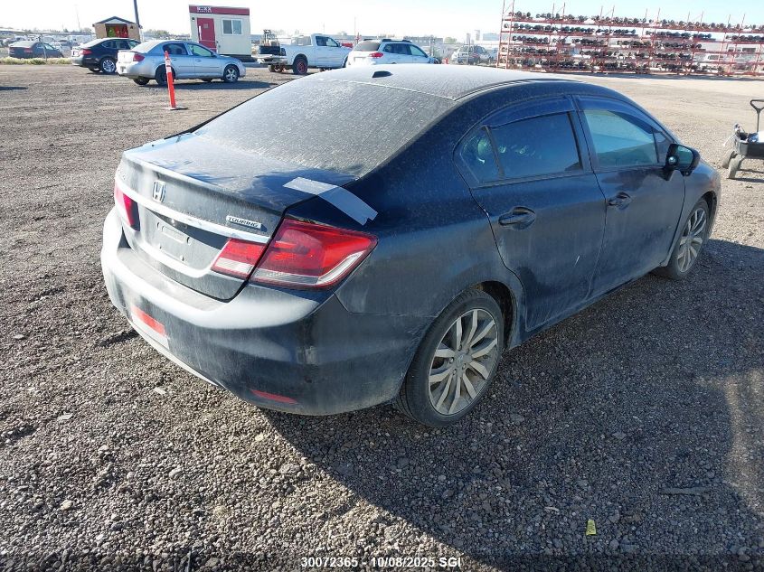 2014 Honda Civic Touring VIN: 2HGFB2F77EH036051 Lot: 30072365