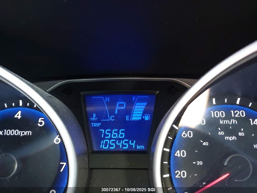 2012 Hyundai Tucson Gls/Limited VIN: KM8JUCAC6CU503057 Lot: 30072367