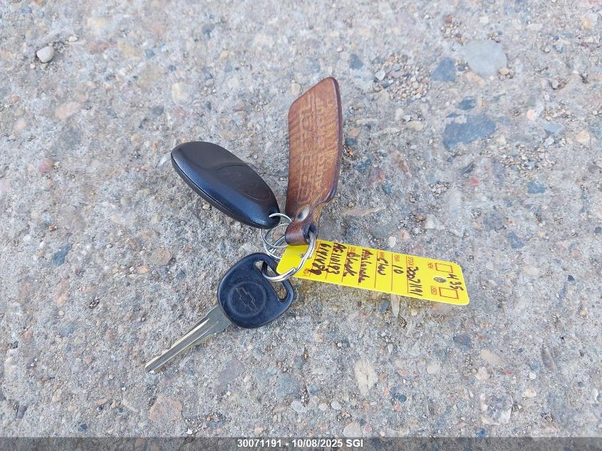 2010 Chevrolet Avalanche Ltz VIN: 3GNVKGE07AG110193 Lot: 30071191