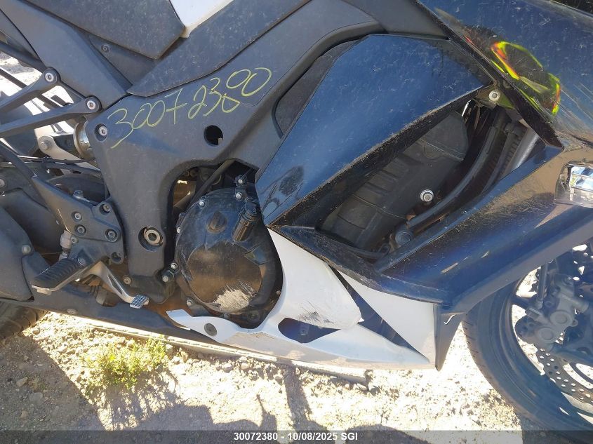 2013 Kawasaki Zx1000 H VIN: JKAZXCH15DA006341 Lot: 30072380