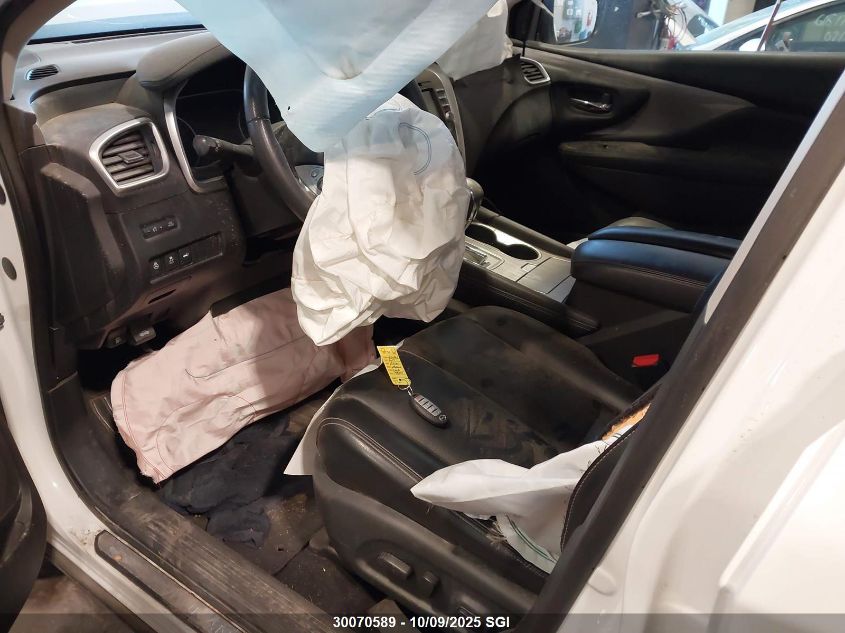 2017 Nissan Murano S/Sl/Sv/Platinum VIN: 5N1AZ2MH4HN193494 Lot: 30070589