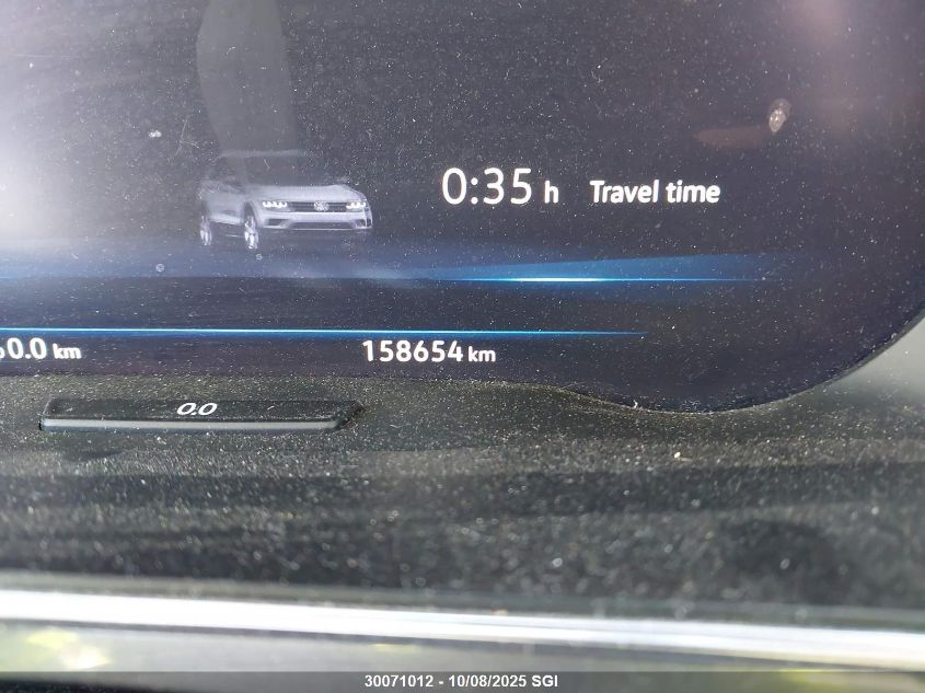 2018 Volkswagen Tiguan Highline VIN: 3VV4B7AX3JM092057 Lot: 30071012