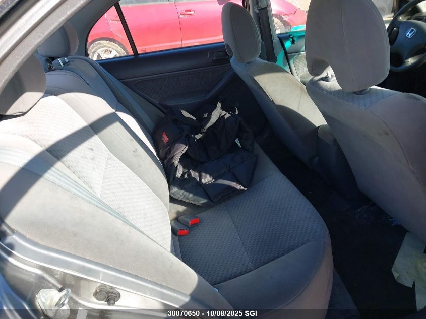 2005 Honda Civic Dx Vp VIN: 2HGES15345H039736 Lot: 30070650