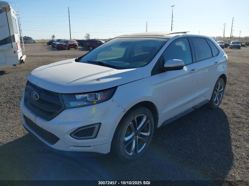 2015 Ford Edge Sport VIN: 2FMTK4AP9FBB07254 Lot: 30072457