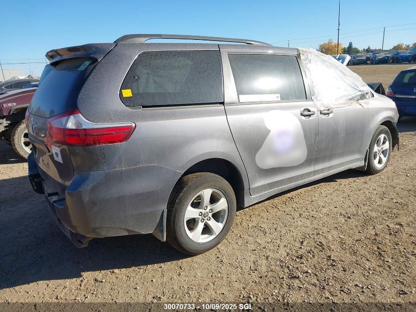2019 Toyota Sienna VIN: 5TDZZ3DC1KS009082 Lot: 30070733