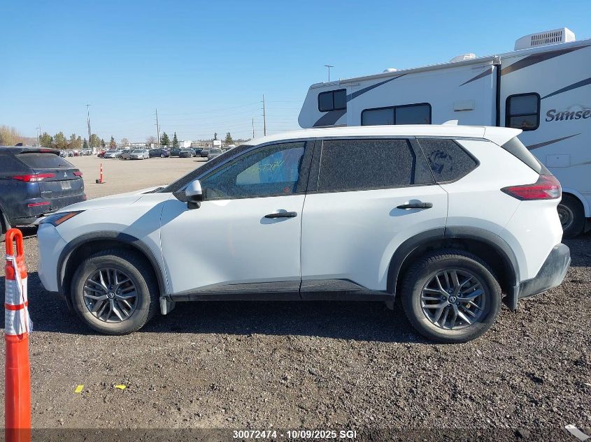 2021 Nissan Rogue S VIN: 5N1AT3AB7MC745549 Lot: 30072474