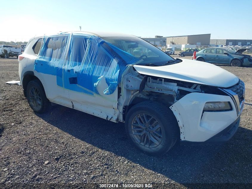 2021 Nissan Rogue S VIN: 5N1AT3AB7MC745549 Lot: 30072474