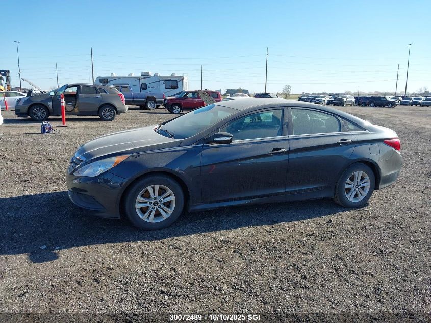 2014 Hyundai Sonata Gls VIN: 5NPEB4AC6EH899649 Lot: 30072489