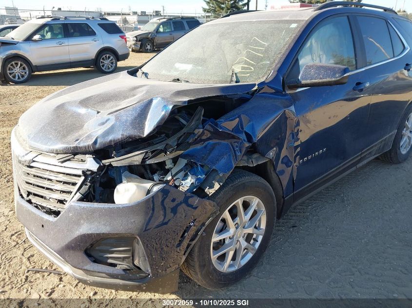 2022 Chevrolet Equinox Lt VIN: 2GNAXUEV6N6107717 Lot: 30072059