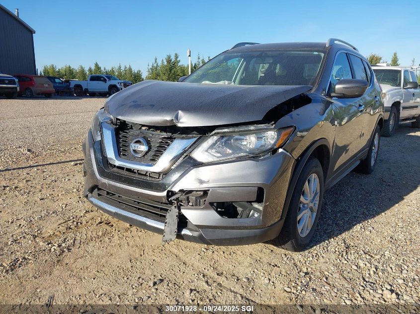 2017 Nissan Rogue Sv/Sl VIN: 5N1AT2MV2HC789223 Lot: 30071928