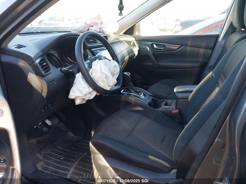 2017 Nissan Rogue Sv/Sl VIN: 5N1AT2MV2HC789223 Lot: 30071928