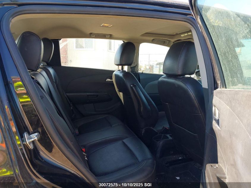 2013 Chevrolet Sonic Ltz VIN: 1G1JF6SB6D4208122 Lot: 30072575