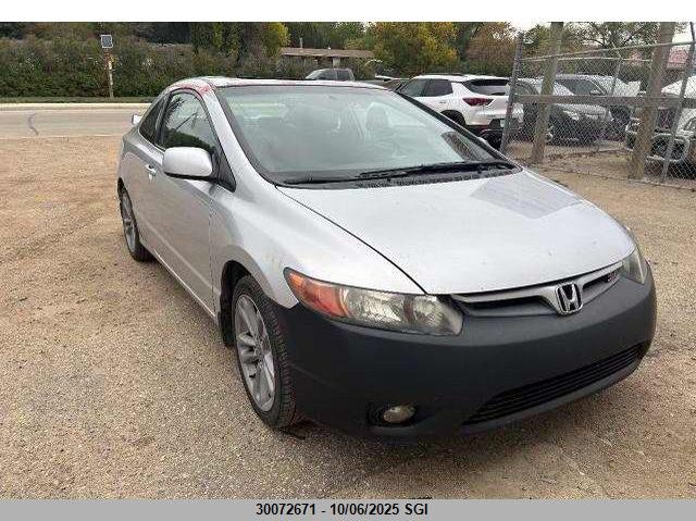 2HGFG21588H100187 2008 Honda Civic Si auction photo 1