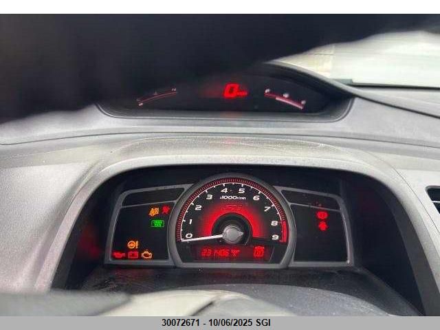 2008 Honda Civic Si VIN: 2HGFG21588H100187 Lot: 30072671