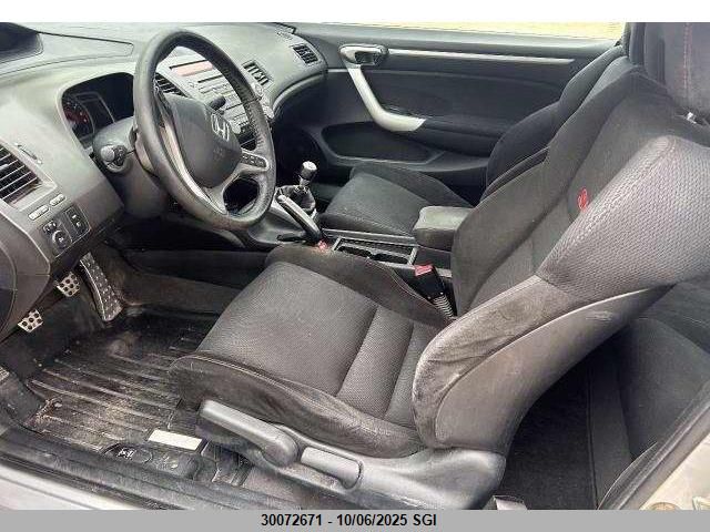 2008 Honda Civic Si VIN: 2HGFG21588H100187 Lot: 30072671