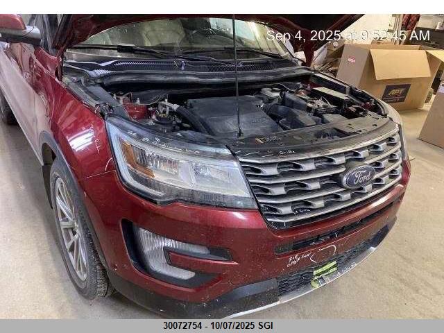 2017 Ford Explorer Limited VIN: 1FM5K8F83HGC11042 Lot: 30072754