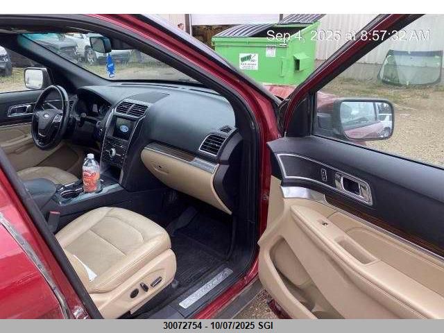 2017 Ford Explorer Limited VIN: 1FM5K8F83HGC11042 Lot: 30072754