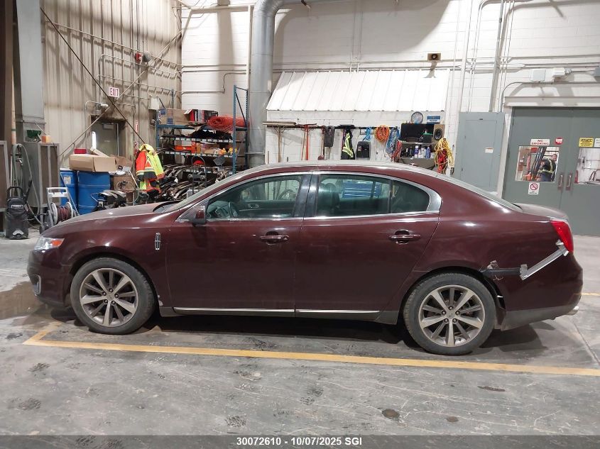 2009 Lincoln Mks VIN: 1LNHM94RX9G603722 Lot: 30072610