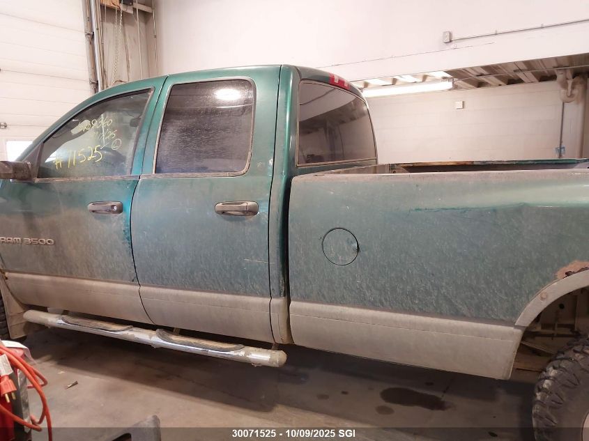 2003 Dodge Ram 3500 St/Slt VIN: 3D7LU38603G741864 Lot: 30071525