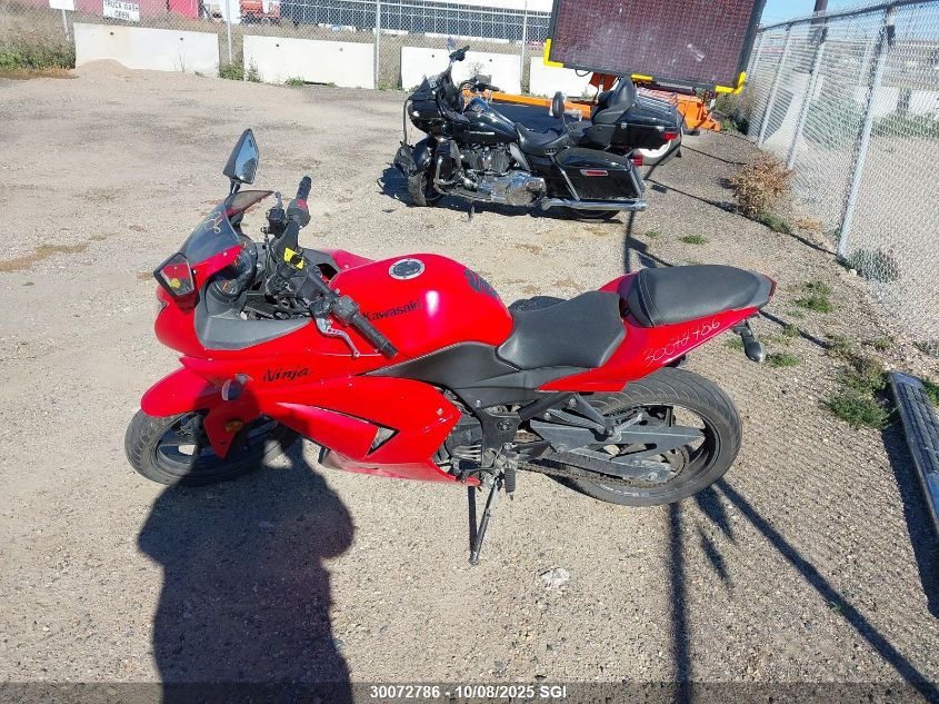 2009 Kawasaki Ex250 J VIN: JKAEXMJ129DA24061 Lot: 30072786