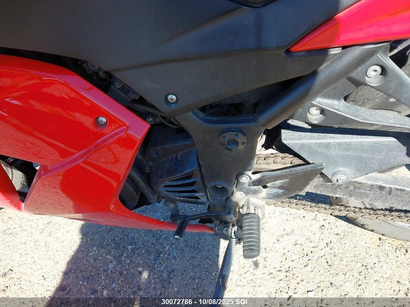 2009 Kawasaki Ex250 J VIN: JKAEXMJ129DA24061 Lot: 30072786