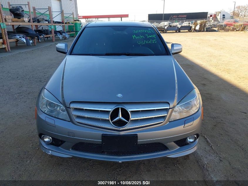 2009 Mercedes-Benz C 300 4Matic VIN: WDDGF81X39F260593 Lot: 30071981