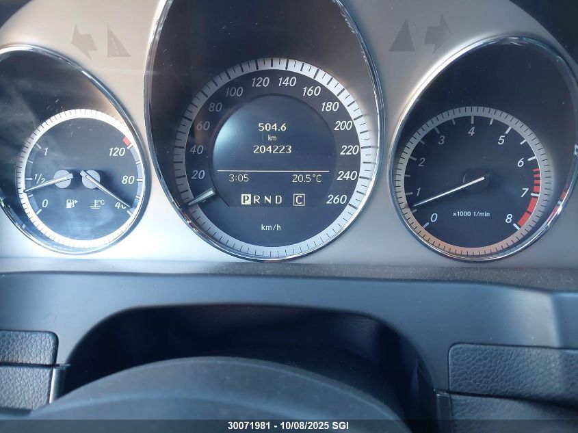 2009 Mercedes-Benz C 300 4Matic VIN: WDDGF81X39F260593 Lot: 30071981