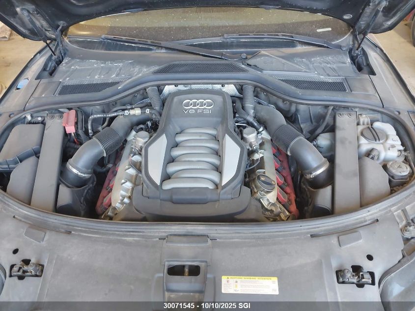 2011 Audi A8 Quattro VIN: WAUCVAFD9BN017414 Lot: 30071545