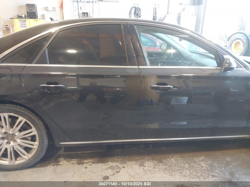 2011 Audi A8 Quattro VIN: WAUCVAFD9BN017414 Lot: 30071545
