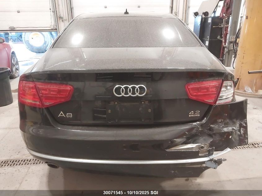 2011 Audi A8 Quattro VIN: WAUCVAFD9BN017414 Lot: 30071545