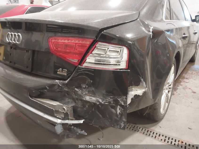 2011 Audi A8 Quattro VIN: WAUCVAFD9BN017414 Lot: 30071545